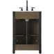 Alina 24 X 35 inch Chocolate Oak Bathroom Vanity Cabinet