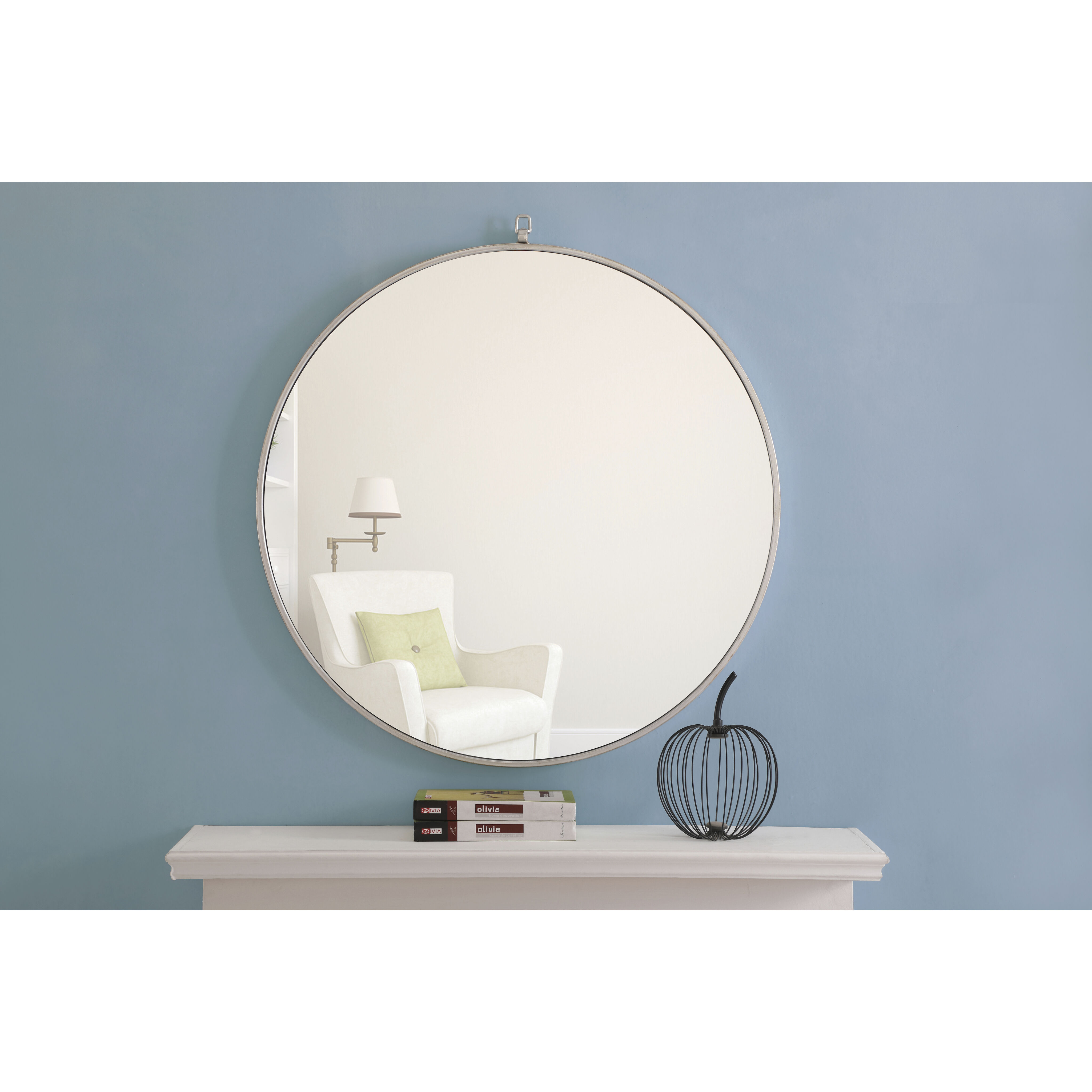 Eternity 32 X 32 inch Silver Wall Mirror
