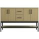 Lennox 54 X 34 inch Honey Brown Bathroom Vanity Cabinet