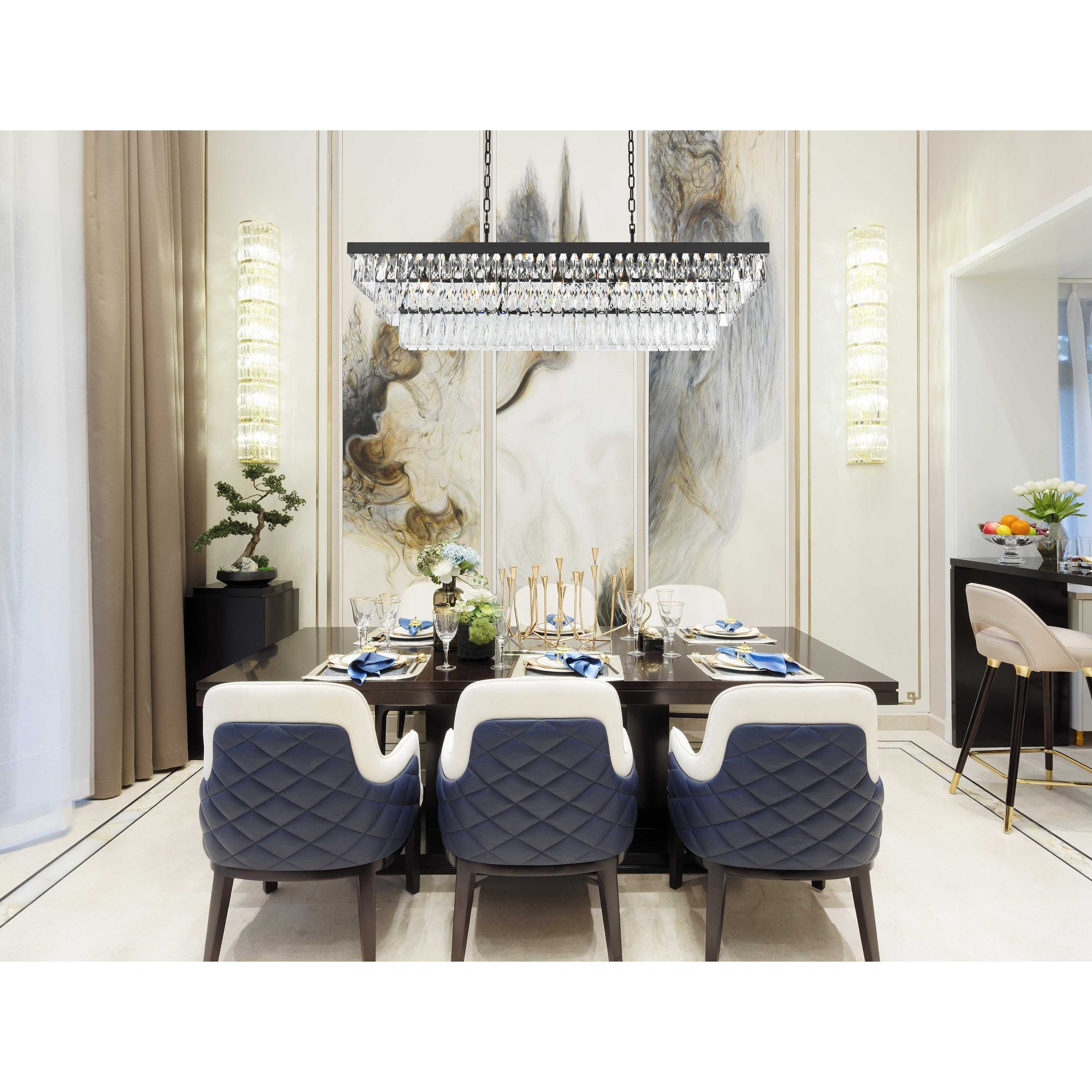 Josephine 17 Light 16 inch Black Chandelier Ceiling Light