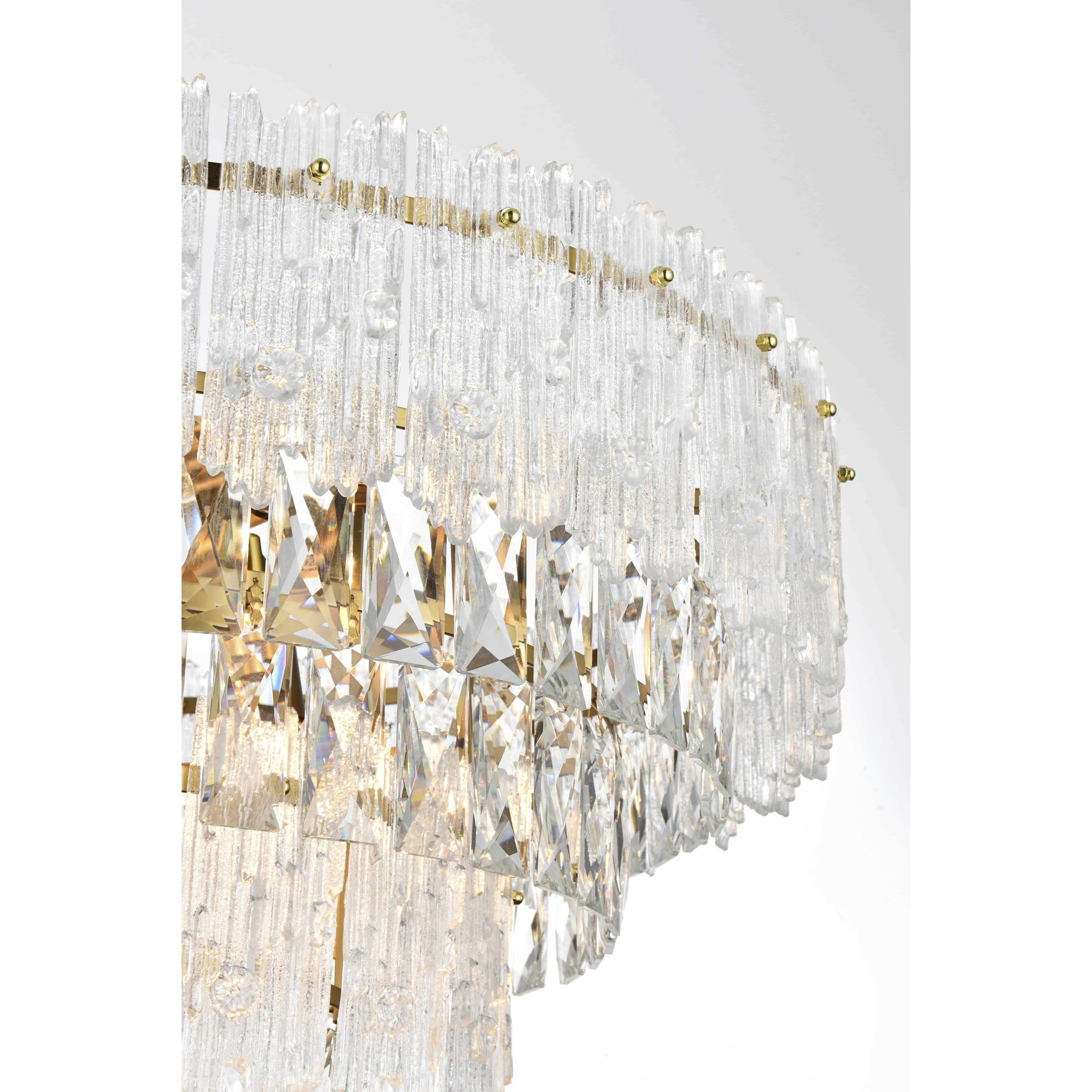 Emilia 8 Light 25 inch Satin Gold Chandelier Ceiling Light