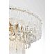 Emilia 8 Light 25 inch Satin Gold Chandelier Ceiling Light