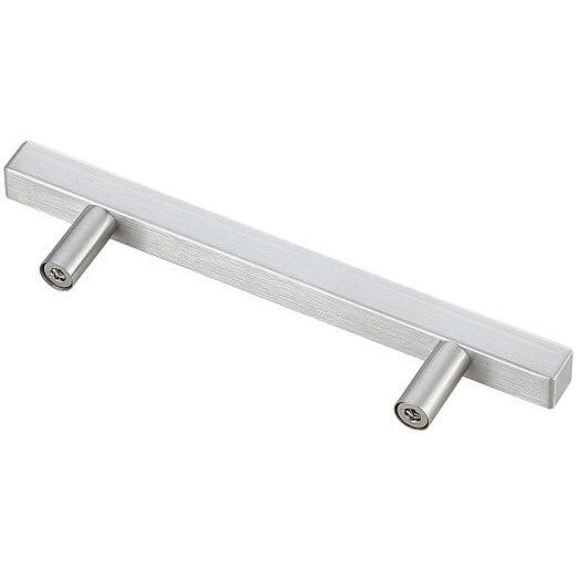 Dior Brushed Nickel Hardware Drawer Pull, Set of 10