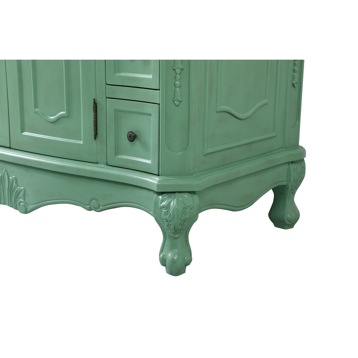 Danville 42 X 21 X 36 inch Vintage Mint Vanity Sink Set