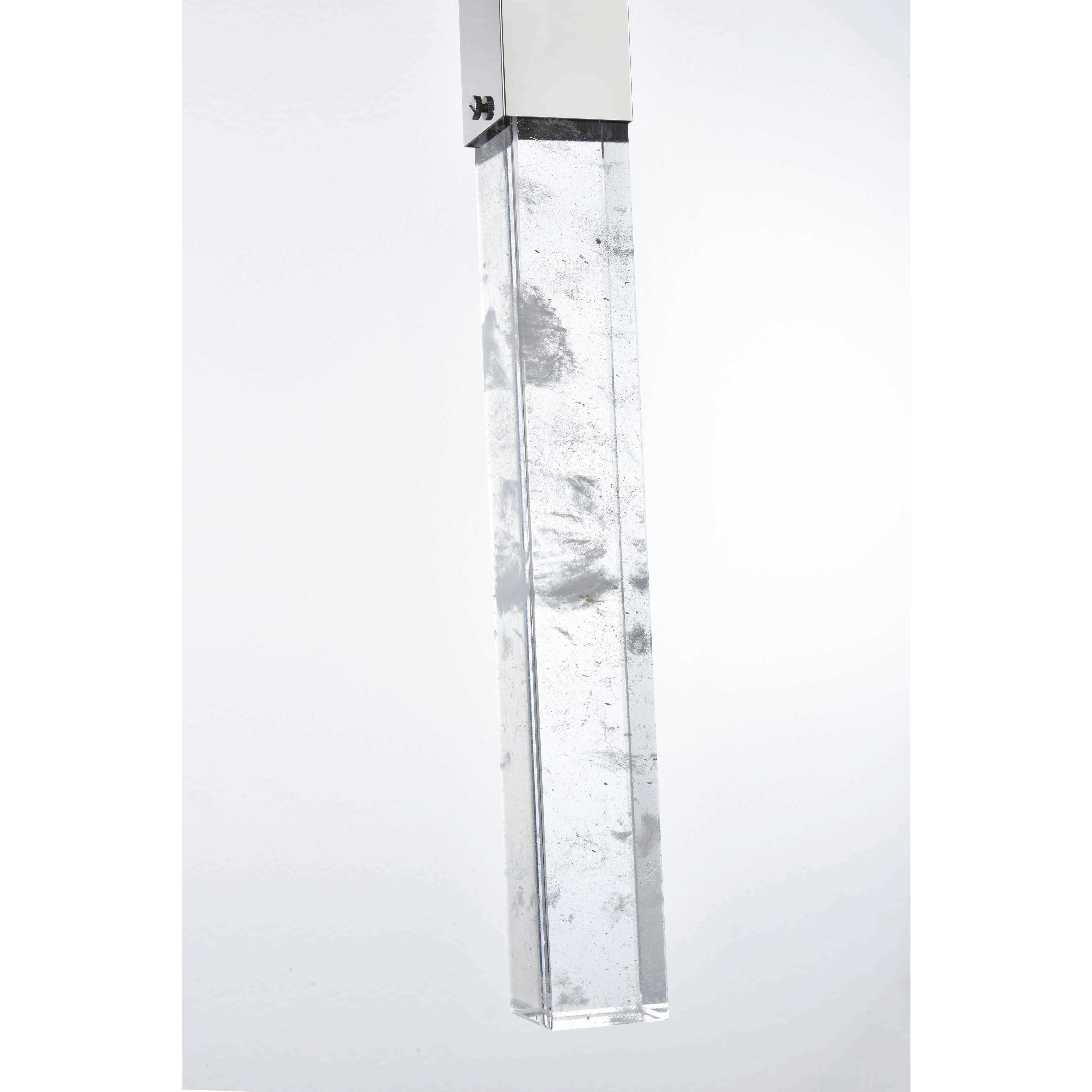 Aurora 1 Light 5 inch Chrome Pendant Ceiling Light