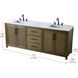 Alina 84 X 34 inch Hazel Oak Bathroom Vanity Cabinet