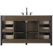 Alina 60 X 34 inch Chocolate Oak Bathroom Vanity Cabinet