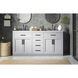 Alden 72 X 35 inch Grey Bathroom Vanity Cabinet