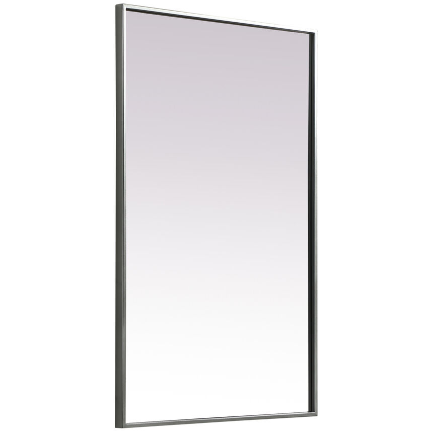 Eternity 36 X 24 inch Silver Mirror in 24 x 36