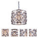 Madison 3 Light 14 inch Polished Nickel Pendant Ceiling Light, Urban Classic