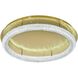 Bowen 1 Light 33.5 inch Satin Gold Flush Mount Ceiling Light