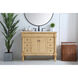Lexington 42 X 21.5 X 35 inch Antique Beige Vanity Sink Set