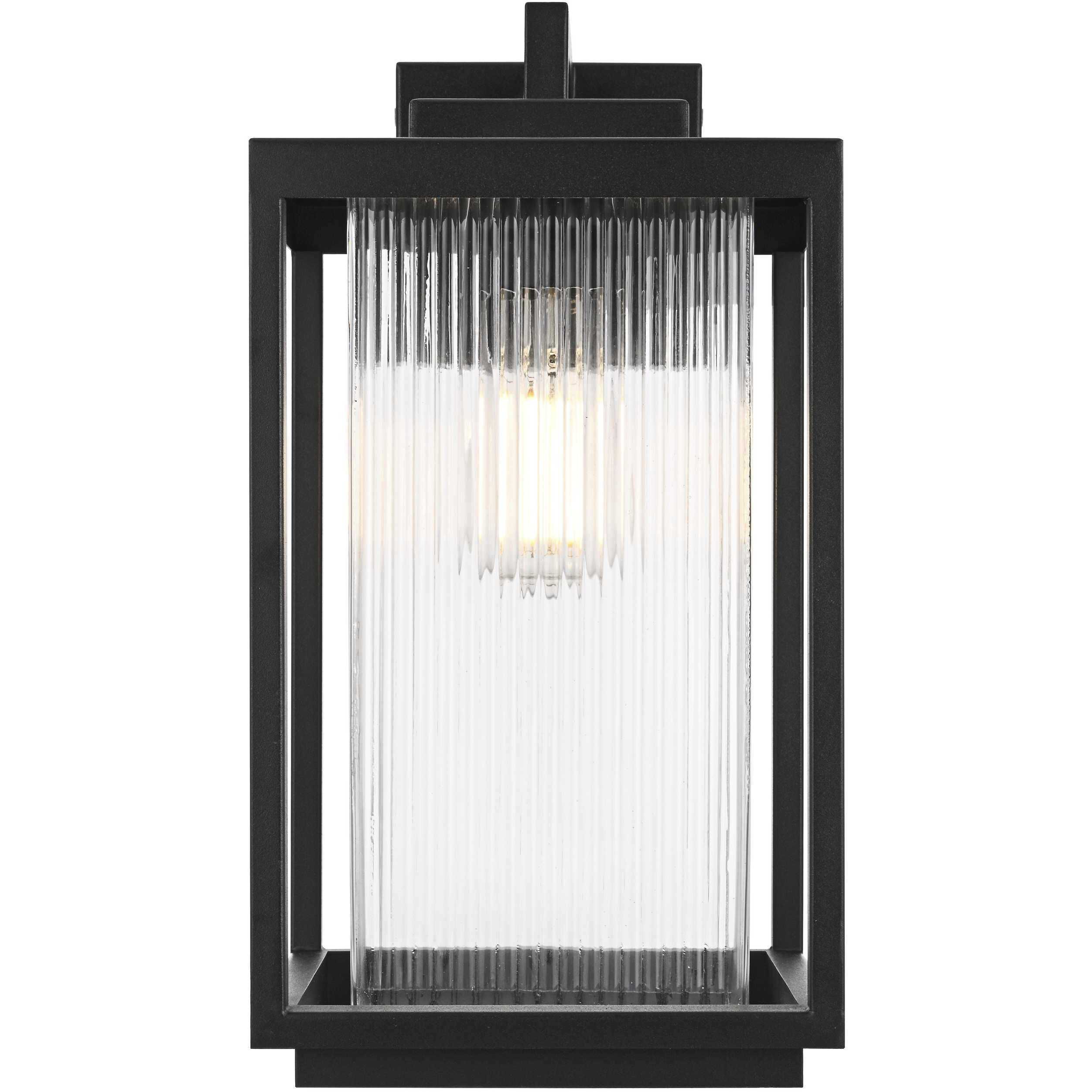 Ludlow 1 Light 15 inch Black Outdoor Wall Sconce