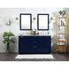 Blake 60 X 22 X 34 inch Blue Vanity Sink Set