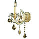 Maria Theresa 1 Light 8 inch Gold Wall Sconce Wall Light in Golden Teak, Royal Cut