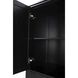 Irene Black Bathroom Storage Cabinet