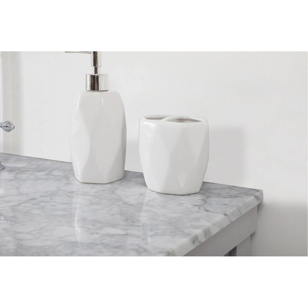 Clement 42 X 22 X 34.13 inch Grey Bathroom Vanity Cabinet