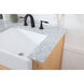 Franklin 60 X 22 X 35 inch Natural Wood Bathroom Vanity Cabinet