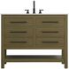 Karson 42 X 34 inch Chestnut Brown Bathroom Vanity Cabinet in Not Included