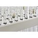 Dallas 28 Light 48 inch Chrome Linear Chandelier Ceiling Light