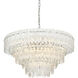 Emilia 10 Light 31 inch Chrome Pendant Ceiling Light