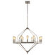 Illumina 12 Light 39 inch Polished Nickel Pendant Ceiling Light, Urban Classic