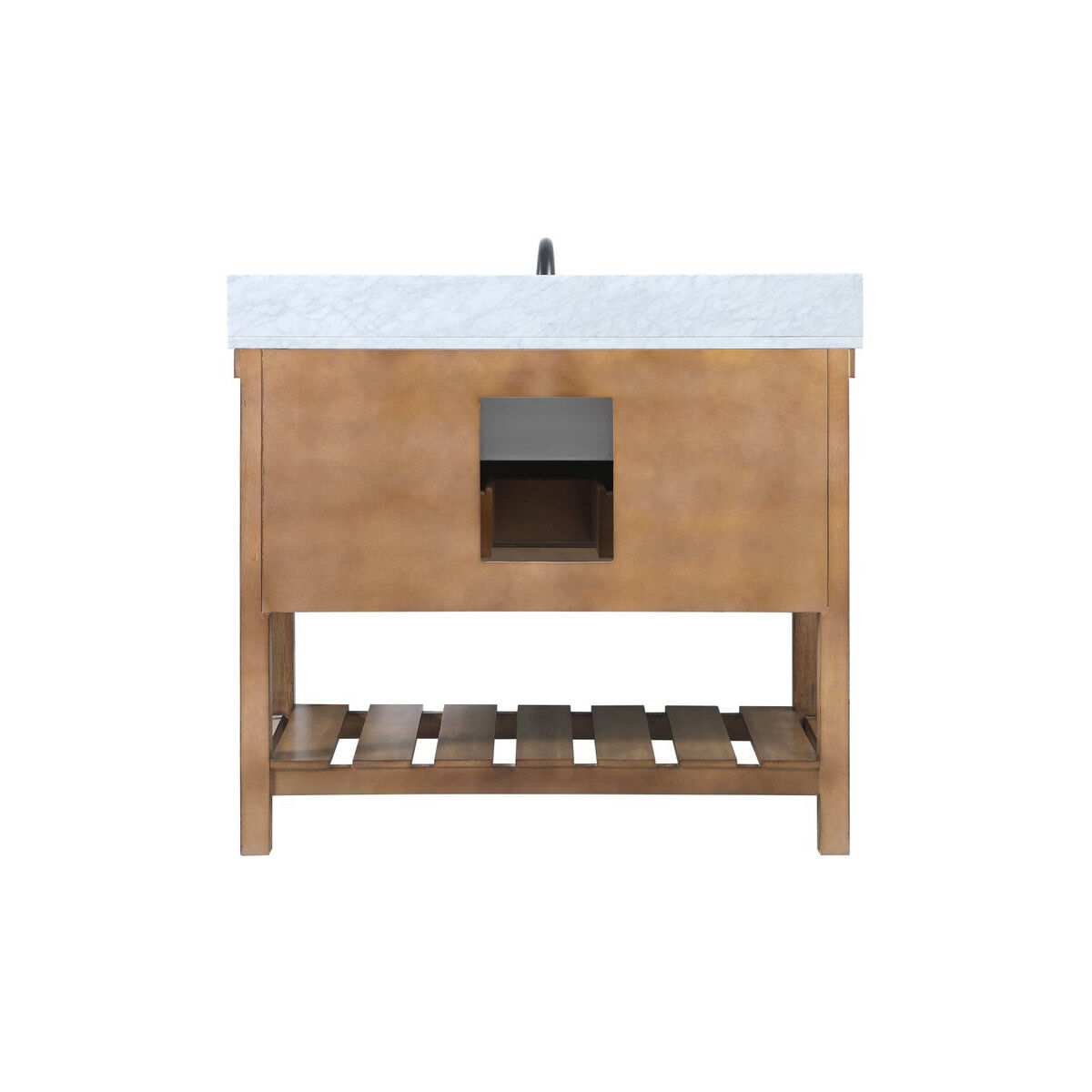 Clement 42 X 22 X 34.13 inch Driftwood Bathroom Vanity Cabinet