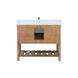 Clement 42 X 22 X 34.13 inch Driftwood Bathroom Vanity Cabinet
