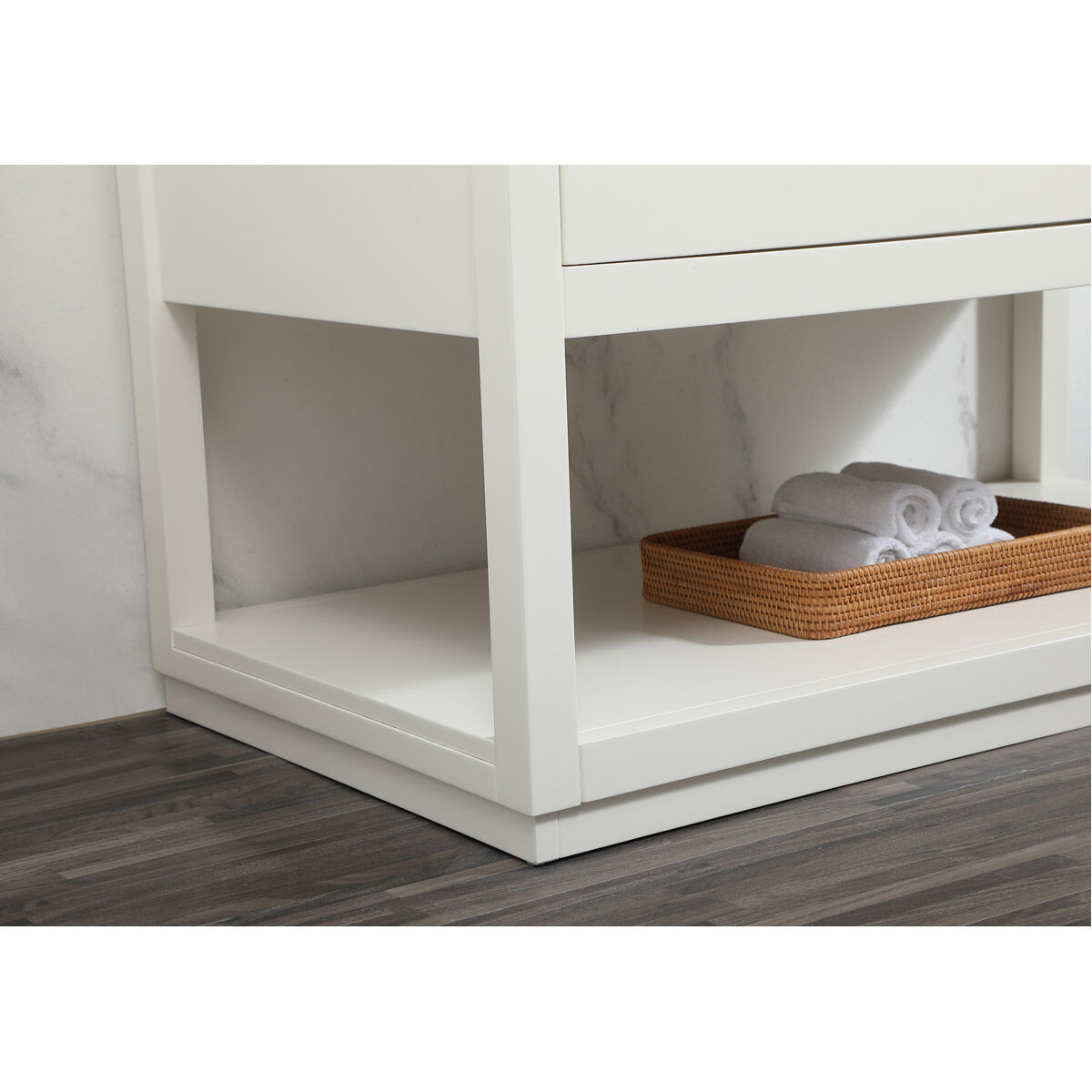 Larkin 42 X 22 X 34 inch White Vanity Sink Set