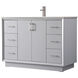Hayes 48 X 22 X 35 inch Grey Vanity Sink Set