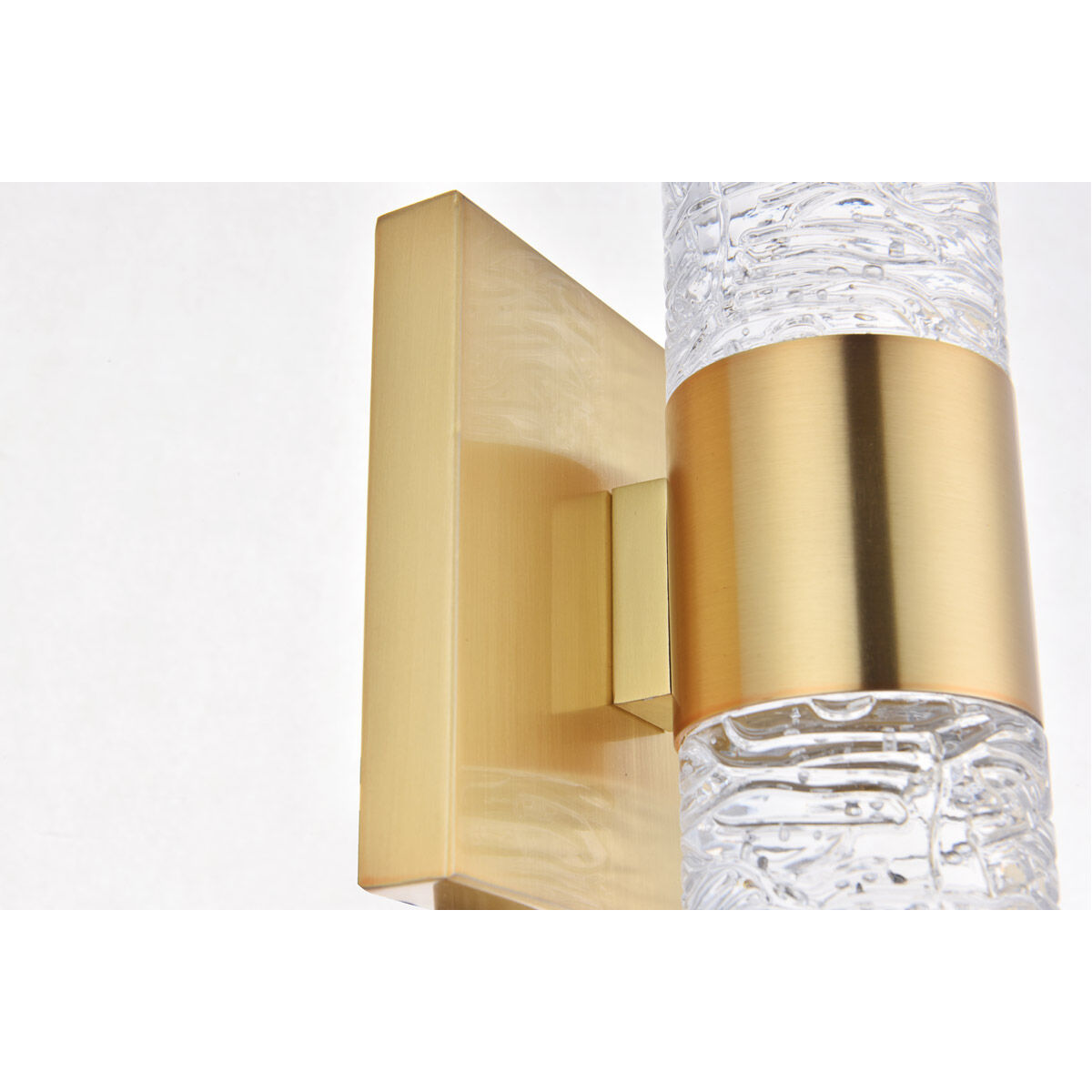 Vega LED 5 inch Gold Wall Sconce Wall Light 