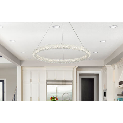 Bowen 1 Light 32 inch Chrome Chandelier Ceiling Light