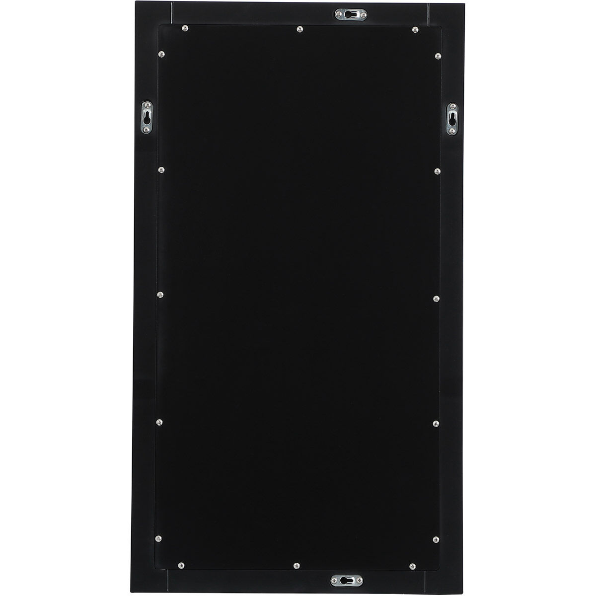 Aqua 32 X 18 inch Black Vanity Mirror