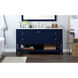 Theo 60 X 22 X 34 inch Blue Vanity Sink Set