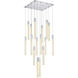 Weston 16 Light 30 inch Chrome Pendant Ceiling Light