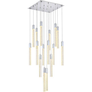 Weston 16 Light 30 inch Chrome Pendant Ceiling Light