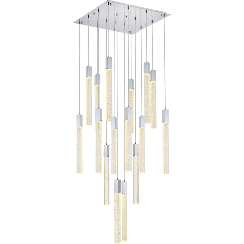 Weston 16 Light 30 inch Chrome Pendant Ceiling Light