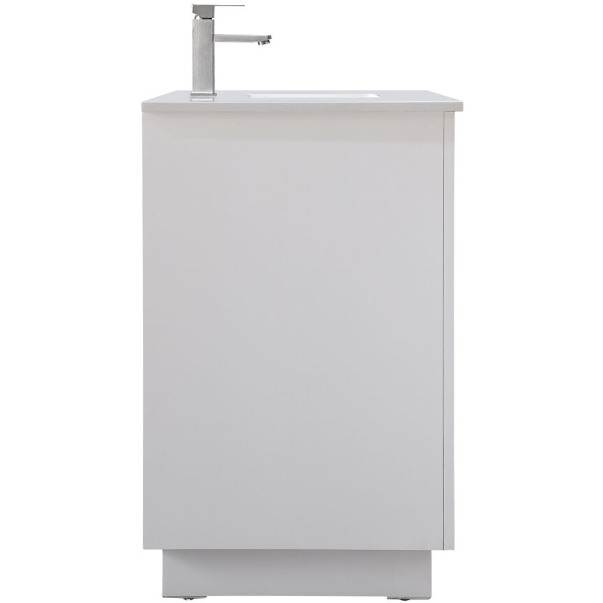 Hayes 54 X 22 X 35 inch White Vanity Sink Set