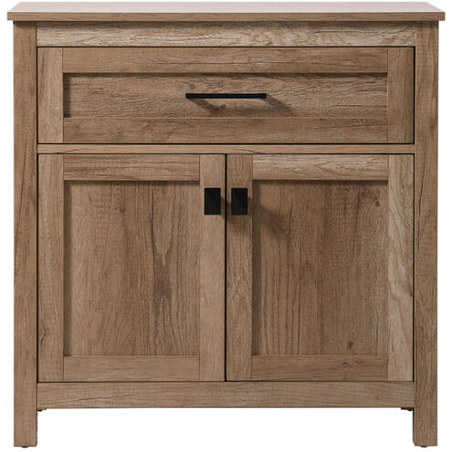 Adian Natural Oak Bathroom Storage Cabinet