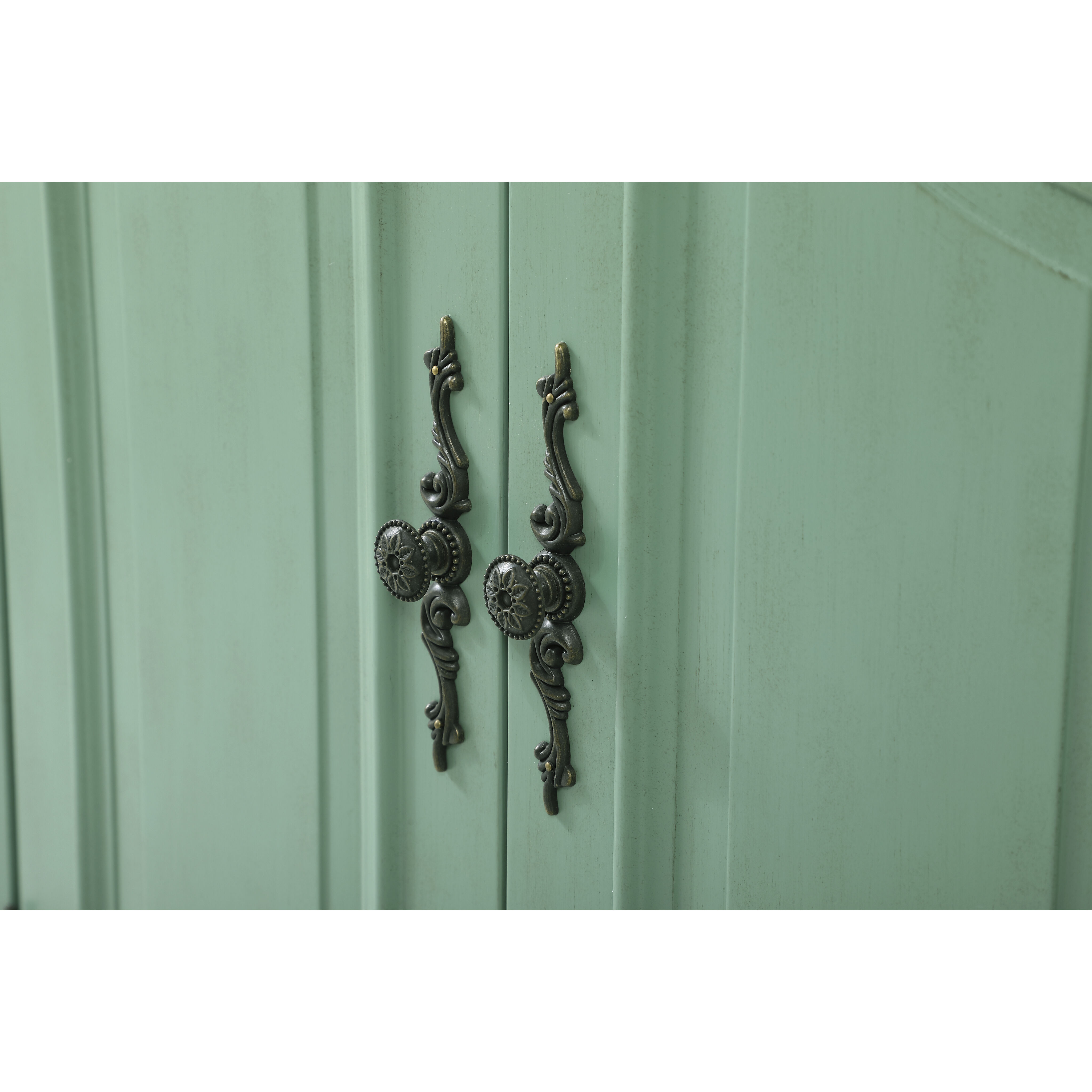 Bordeaux 48 X 22 X 36 inch Vintage Mint Vanity Sink Set