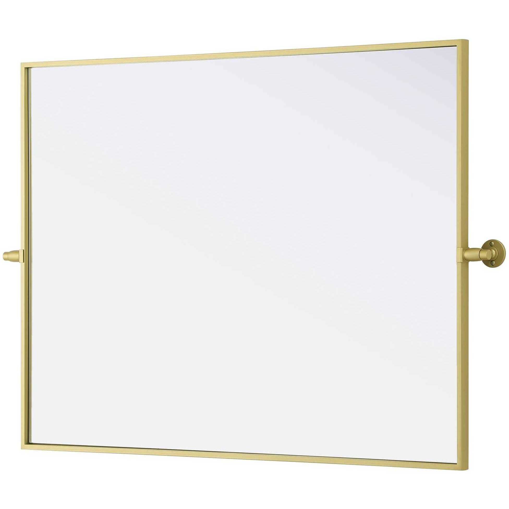 Amoura 40 X 30 inch Brass Mirror