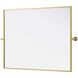 Amoura 40 X 30 inch Brass Mirror
