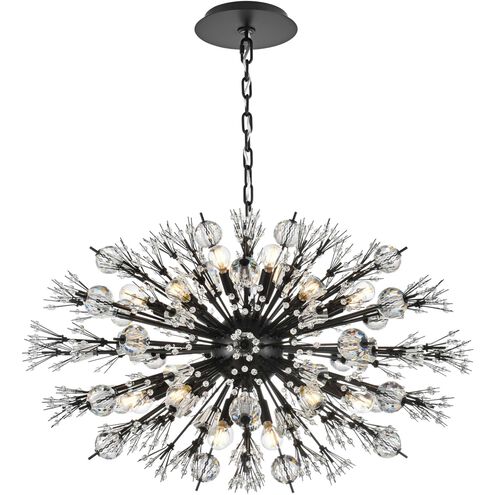 Vera 24 Light 23 inch Black Pendant Ceiling Light