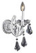 Maria Theresa 1 Light 8 inch Chrome Wall Sconce Wall Light in Clear