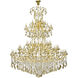 Maria Theresa 84 Light 96 inch Gold Chandelier Ceiling Light in Golden Teak, Royal Cut 