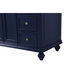 Otto 48 X 21 X 35 inch Blue Vanity Sink Set