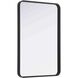 Remy 36 X 24 inch Black Mirror