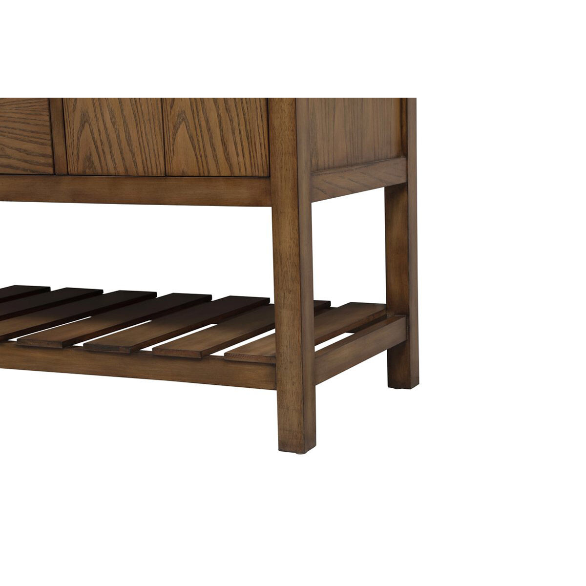 Clement 60 X 22 X 34 inch Driftwood Bathroom Vanity Cabinet