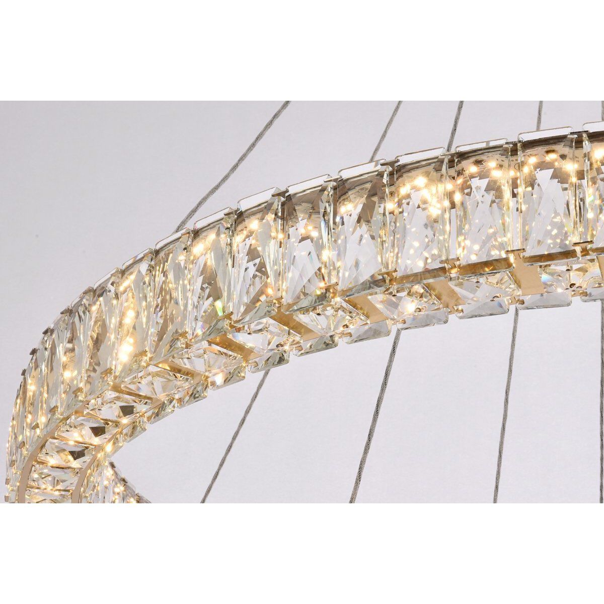 Monroe 2 Light 36 inch Gold Chandelier Ceiling Light