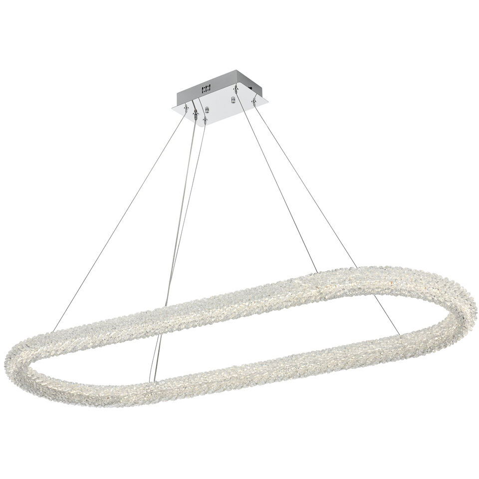 Bowen 1 Light 20 inch Chrome Chandelier Ceiling Light